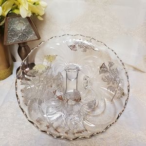Silver City Flanders Cake Plate